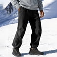 thumbnail image 2 of Frnrwgo Mens Winter Snow Pants Waterproof Windproof Soft Fleece Lined -20°C Extreme Warm with Deep Pockets, 2 of 9