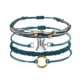 thumbnail image 1 of Youkk Rope Chain Knitted Bracelet Exquisite Long-lasting Fine Workmanship Dating Prop Wrist Band Circle Photo Unisex Type 3, 1 of 1