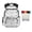 Ball Print, variant on Butterfly Colorable Backpack for Kids Girls Crafts Coloring Bookbag with 8 Markers DIY Hand Painted School Bag Color Your Own Schoolbag