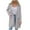 Gray, variant on Rohuuque Women's Fall Business Casual Long Blazers Fashion Solid Pocketed Suit Coat Long Sleeve Open Front Casual Peacoat Khaki