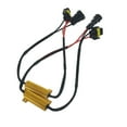 thumbnail image 2 of Teissuly 2x Anti-Flicker 9005 9006 LED DRL HID Headlight Kit Load Resistor Decoder, 2 of 9