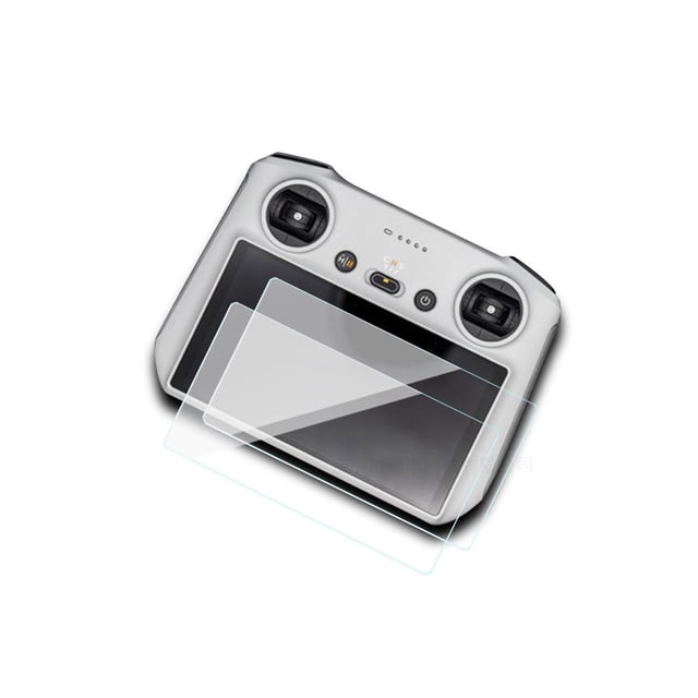 Cateissary Vidrio templado Clear Visions Película protectora Control remoto a prueba de explosiones Protector de pantalla Protector de pantalla Cuidado Accesorios para aéreos