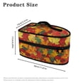 thumbnail image 6 of HELLHERO Travel Steamer Carrier Bag Maple Leaf Pattern Easy to Clean Garment Steamer Box Travel Steamer Holder Storage, Bag Only, 6 of 6