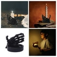 thumbnail image 2 of Gothic Skeleton Hand Candle Holder for Halloween Witchy Home and Resin Tabletop Ornament, 2 of 7