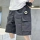 thumbnail image 2 of Odeerbi 3-15 Años Niños Cargo Bermudas de Algodón Pantalones Cortos de Verano Pantalones Cortos Deportivos Casual Sueltos Pantalones Cortos de Trabajo, 2 of 6