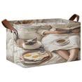 thumbnail image 2 of BZSMCE Collapsible Fabric Cube Storage Bins Girl and Cat Design Pattern Storage Box, 2 of 8