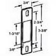 thumbnail image 2 of Prime-Line Products 15400-19 Sliding Door Keeper for Hook Style, Stainless Steel, 2 of 2