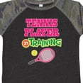 thumbnail image 4 of Inktastic Future Tennis Player in Training Girls Toddler T-Shirt, 4 of 5