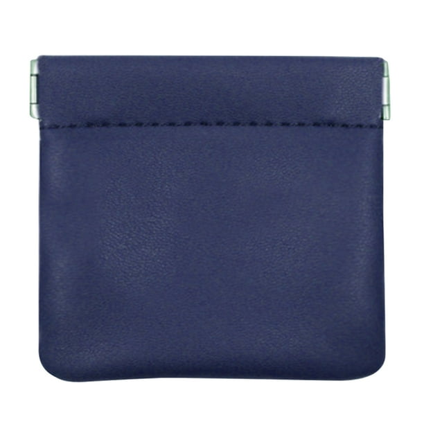 Mini Neceser Maquillaje PU para Almacenamiento Diario (azul Oscuro)