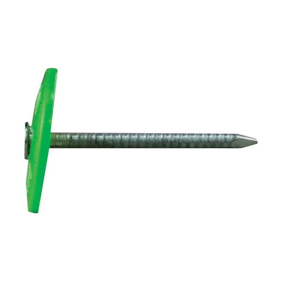 National Nail 135091 Round Plastic Burron Cap Nail 1-1/2"