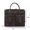Dark coffee color, variant on Crazy Horse Leather Men's Bag Horizontal Vintage Top Layer Cowhide Laptop Bag Tablet PC  Shoulder Bag 14 inch Male Vintage Bag (Brown)