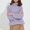 Purple, variant on POROPL Fall Sweaters for Women 2025 Long Sleeve Crew Neck Sweater Oversized Knitted Pullover