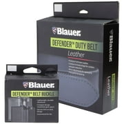 Blauer. DEFENDER Premium Leather Duty Belt and Buckle Combo (Size 38) B011/BB001