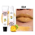 thumbnail image 1 of Xihbxyly Exfoliante Labial, Bálsamo Labial Hidratante Revitalizante, Cuidado Labial Nutritivo con Sabor Afrutado, Suaviza y Reduce Las Líneas de Expresión, Rutina Diaria de Cuidado Labial, Apto para, 1 of 5