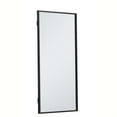 thumbnail image 4 of Metal frame rectangle mirror 18 inch in Black, 4 of 5