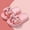 Pink, variant on Eltusu Girls Summer Slippers, Non-Slip Soft Bottom Bow Open Toe Sandal Slide Shoes Pink Size 8 T