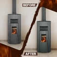 thumbnail image 5 of Stove Bright High Temp Paint - Charcoal | Heat Resistant Spray for Wood Stove BBQ Grill Fireplace Engine | Satin Finish | Rust Resistant Metal Coating | Withstands 1200°F | Primer Friendly, 5 of 5