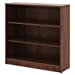 thumbnail image 3 of Lorell Walnut Laminate Bookcase Book Rack, 36" x 36" x 12", 3 of 3
