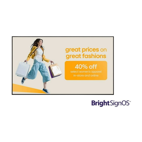 LG 49'' UV5N-E UHD Digital Signage with BrightSignOS™