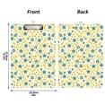 thumbnail image 3 of ALAZA Plastic Clipboard A4 Letter Size Decorative Clipboards for Students Women Men 9" x 12.5" Baseballs Stars Dots, 3 of 6