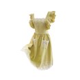 thumbnail image 1 of CSChome Cooking Apron Japanese Style Apron – Adjustable Strap Sleeveless Double Pockets Lace Cooking Apron, 1 of 7