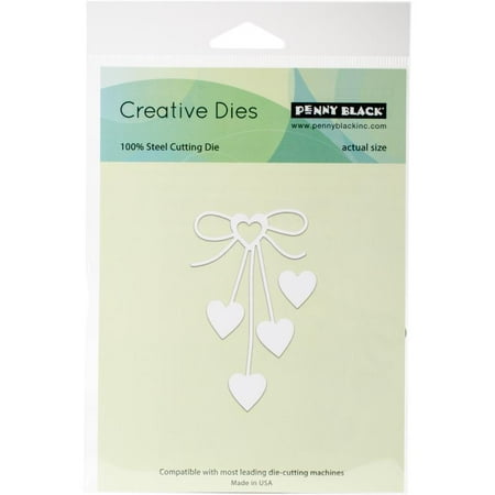 Penny Black Creative Dies - Heart Bow, 1.7" x 3" - Walmart.com