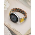 thumbnail image 7 of Wearlizer Elastic Band Compatible with Samsung Galaxy Watch 7/6/5/4 40mm 44mm/Watch 6 Classic 43mm 47mm/Watch 5 Pro 45mm/Watch 4 Classic 42mm 46mm/Watch 3 41mm/Active 2, 20mm Braided Band Women, 7 of 7