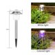 thumbnail image 1 of Luces LED solares para exteriores, iluminación de paisaje impermeable, lámpara de Camino para pasarela, césped, Patio, decoración de entrada, 1 of 4