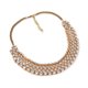 thumbnail image 3 of Guardurnaity Collar de mujer, gargantilla decorativa de cristal para boda, collar de banquete de diamantes de imitación, joyería elegante para el Ropa, zapatos y accesorios Miscelánea Plata, 3 of 6
