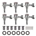thumbnail image 1 of L Guitar Tuning Locking Peg,3R3L Guitar Tuner Peg L Guitar Tuner Peg Kit Guitar Tuning Locking Peg Professionally Tested, 1 of 14