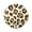 Leopard, variant on Round Placemat Heat Resistant & Wrinkle-Free Dining Table Decor Placemat For Home & Weddings Leopard Print Tile