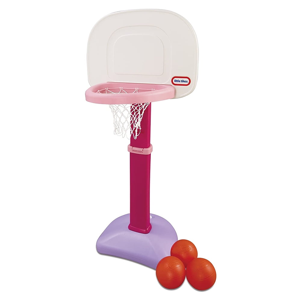 Little Tikes Toddler Easy Score Basketball Set, Adjustable Hoop, 3