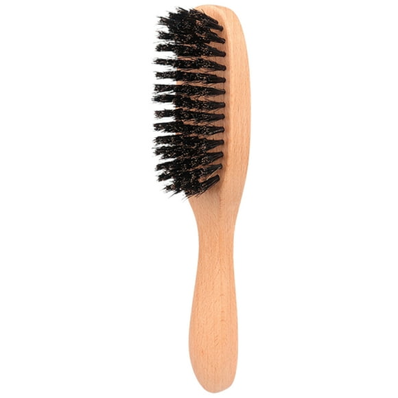 KAKOWELY beard brush Portable Beard Brush Bristles Beard Brush Men Beard Brush Wooden Handle Beard Brush8.27"X1.57"X1.26"