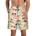 thumbnail image 1 of Balery Farm Traje de Baño Estilo Hawaiano para Hombre, Shorts de Secado Rápido con Bolsillos-XX-Large, 1 of 6