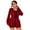Red, variant on ebukurty Plus Size Pajamas Long Sleeve Bodysuit Rompers Red Plaid Jumpsuit, Sizes 1XL-4XL