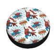 thumbnail image 3 of Cute Cartoon Spider Man Spare Tire Cover Wheel Protectors For Trailer Rv Suv Truck Camper Travel Fits For Tire Diameter 16 Inch, 3 of 7