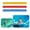 Red, variant on Happy Date Floating Pool Noodles Foam Tube, Thick Noodles for Floating in The Swimming Pool, 59 Inches Long for Swimming Pool