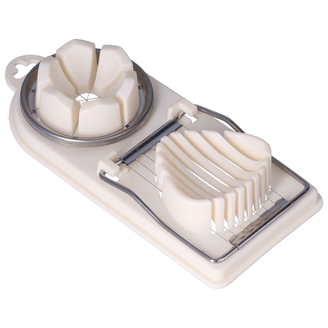 Cortador De Huevos De Acero Inoxidable Seguro Fácil De Operar Para Huevos Duros Ayudante De Cocina Para Chefs