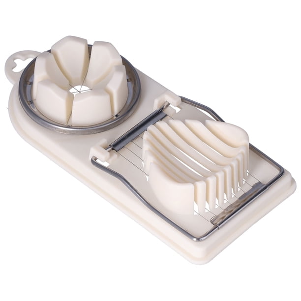 Cortador De Huevos De Acero Inoxidable Seguro Fácil De Operar Para Huevos Duros Ayudante De Cocina Para Chefs
