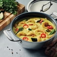 thumbnail image 5 of Tramontina Utsava Tri-Ply Clad 2.7 Qt Covered Kadai with Ceramic Interior – Induction-Ready, 5 of 8