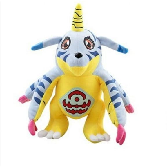 Dupurit Cartoon Gabumon Plush Multicolored Gabumon Figure Stuffed Anime 12 Inches