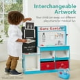 thumbnail image 4 of Best Choice Products Pretend Play Doctor's Office, Wooden Toy Set for Kids w/ Carrying Case, Accessories Included - Pink, 4 of 7
