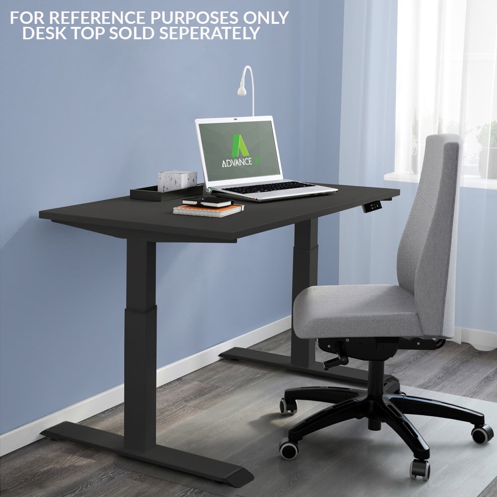 AdvanceUp  Dual Motor Adjustable Electric Stand Up Office Desk Frame, with USB