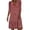 Red, variant on Women's Casual Flowy Boho Mini Dress 3/4 Sleeve Christmas Sweatershirts Long Sleeve Crewneck Oversized Printed Midi Pullover Beach Dresses Blue S-5XL