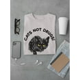 thumbnail image 3 of Cats Not Drugs! T-Shirt Men -Smartprints Designs, Male XX-Large, 3 of 4
