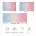 thumbnail image 2 of Yayeee Pillowcase Standard Size Set of 2 Satin Wrinkle Resistant Pillow Case, Light Pink Gradient, 2 of 7