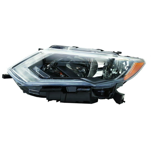HOUGEET Headlight Compatible With Nissan Rogue 2017-2019 Driver Halogen Left