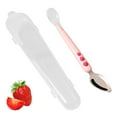 thumbnail image 2 of Lightweight Mud Silicone Puree Scrapping Spoons Scraping Practical Fruit Scraper Food Fruits 20.5cm/8 Inch Length, 2 of 4