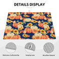 thumbnail image 3 of Balery fall Pumpkin Daisy Alfombrilla de Secado para Cocina, 18x24 Pulgadas, Súper Absorbente para Platos y Encimeras, 3 of 7