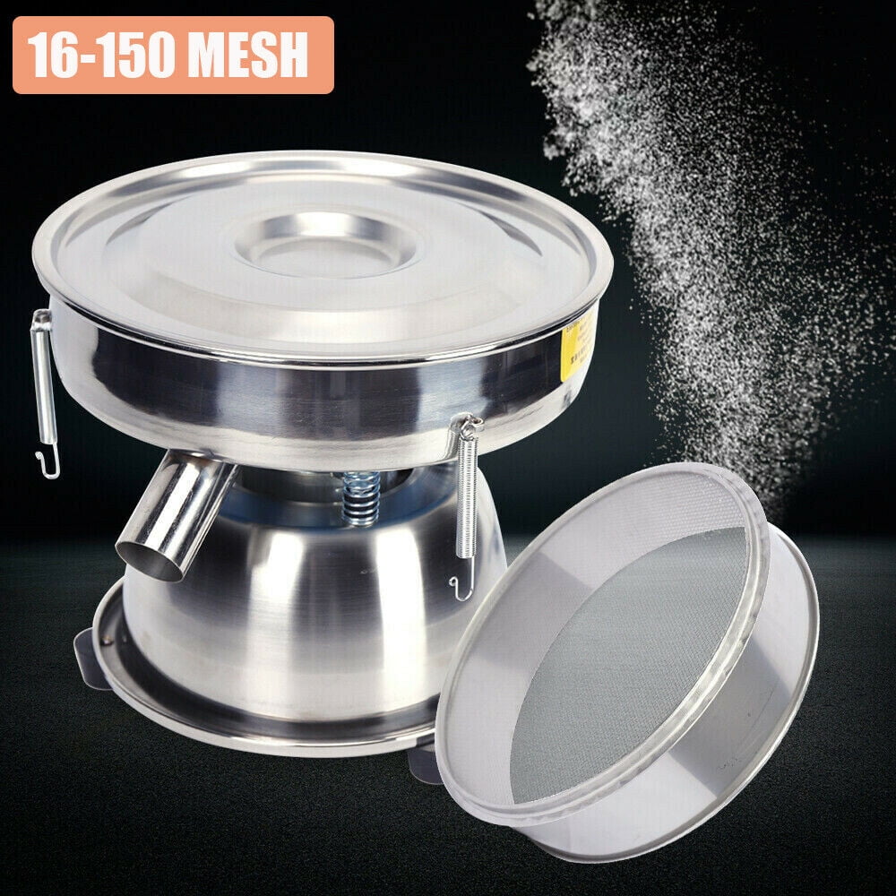 CJC 110V Automatic Sieve Shaker Stainless Steel 16150 Mesh Flour